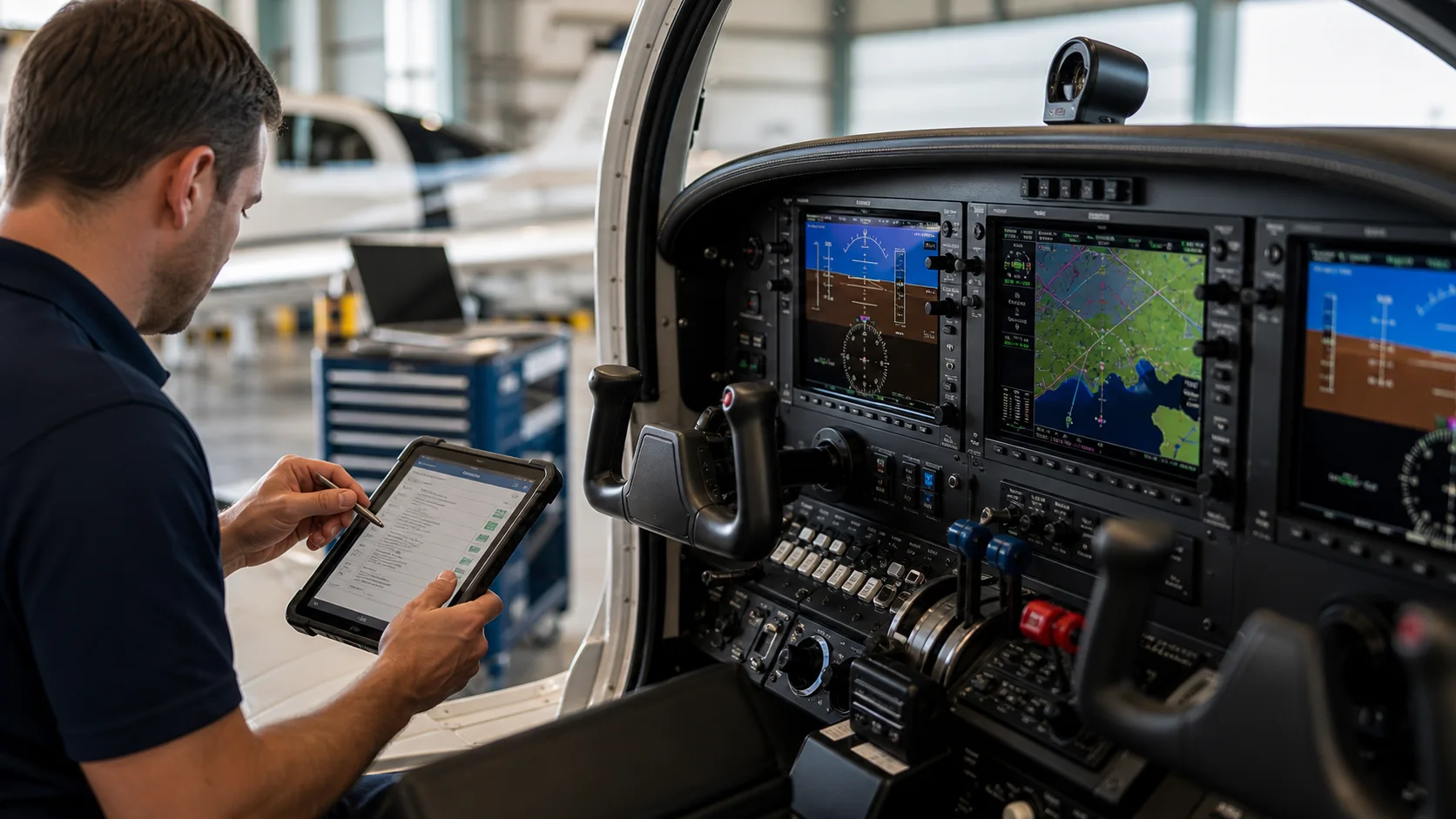 Aircraft avionics planning and troubleshooting